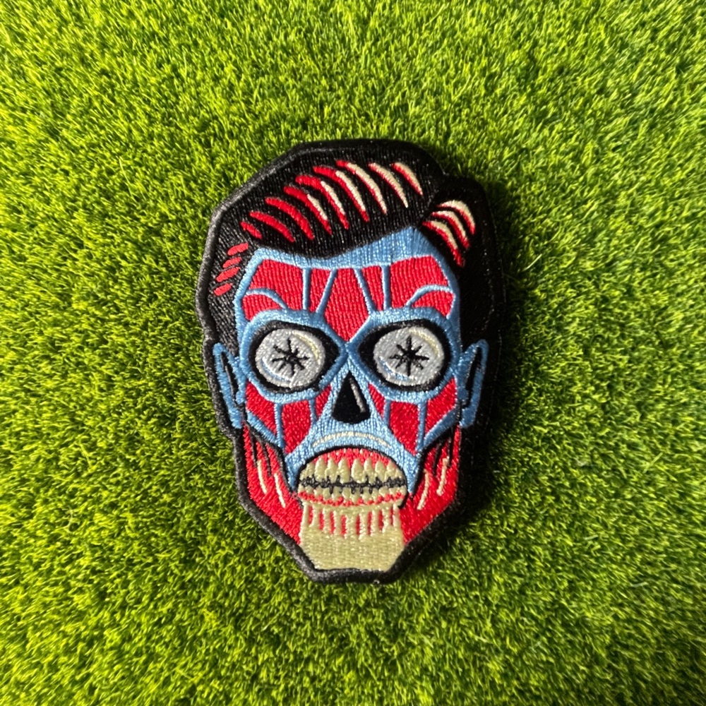 They Live Embroidered Iron On Patch